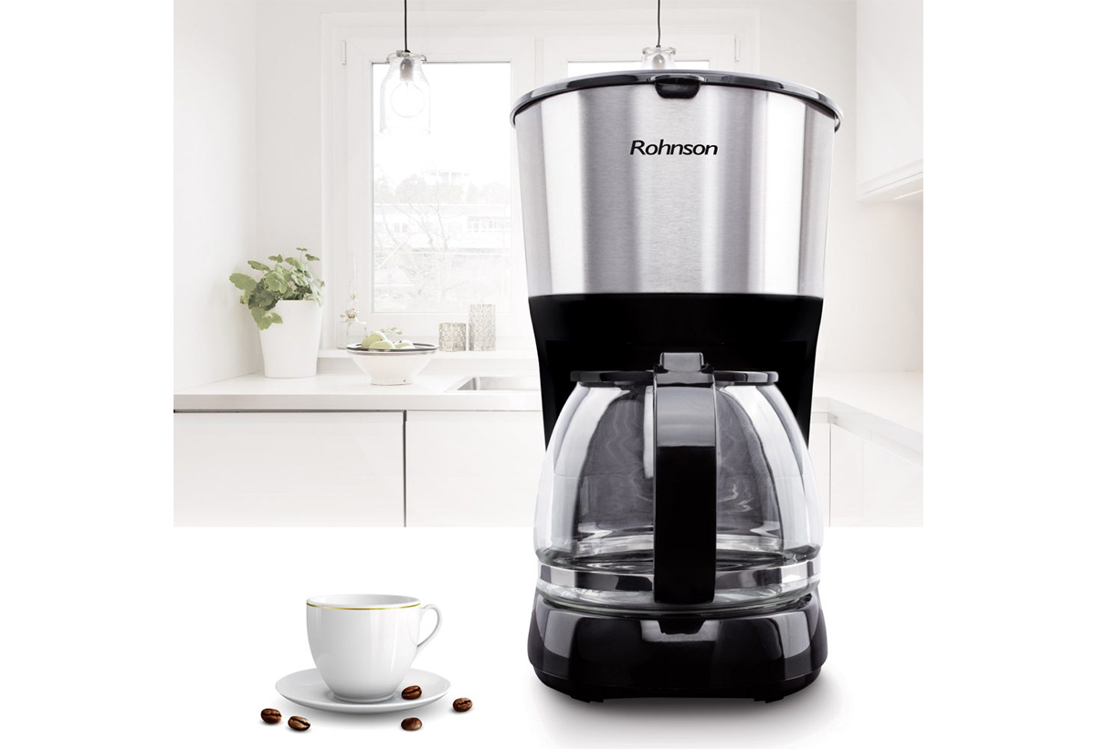 Απεικονίζεται η καφετιέρα